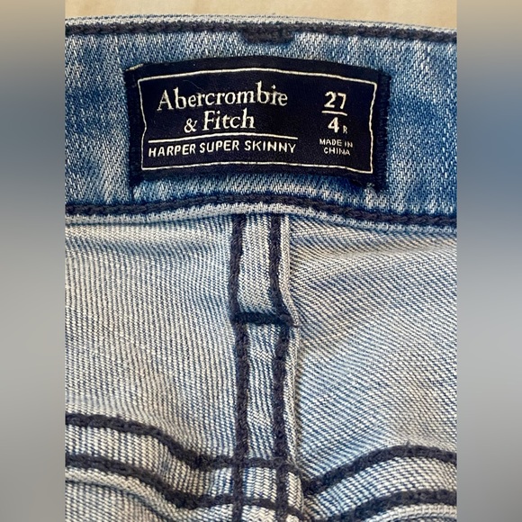 A&F Harper Super Skinny Jeans - Picture 8 of 10